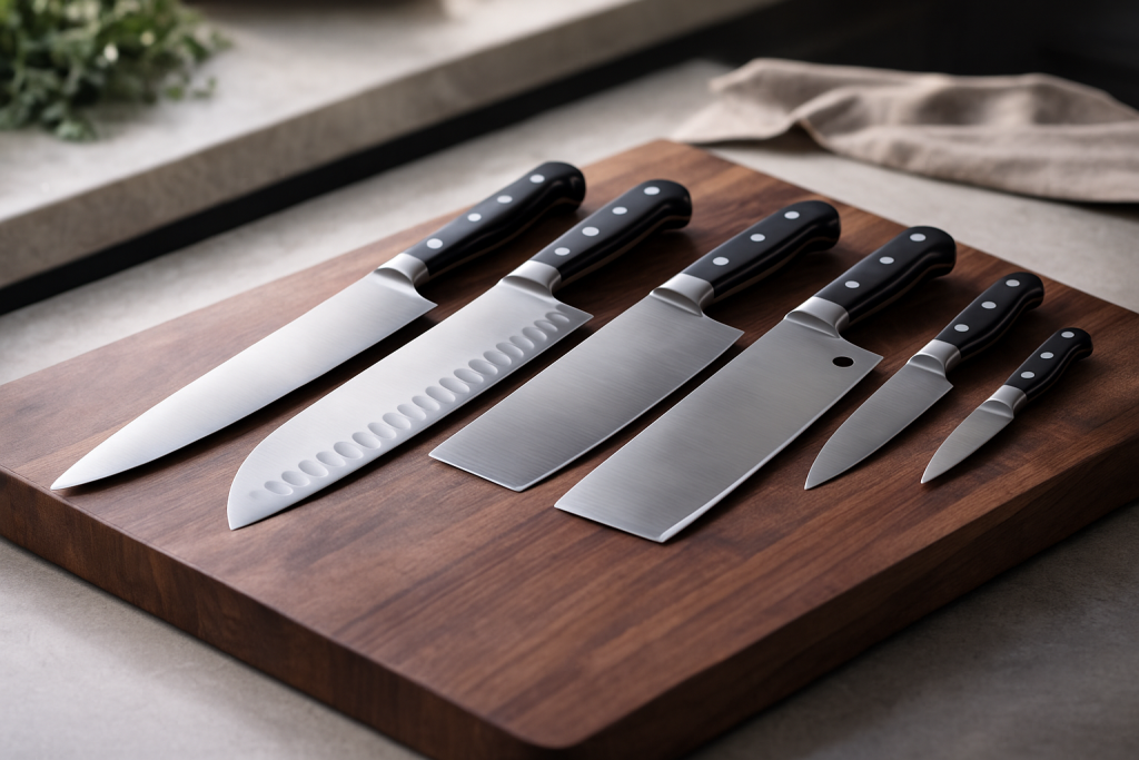 انواع چاقوی آشپزخانه