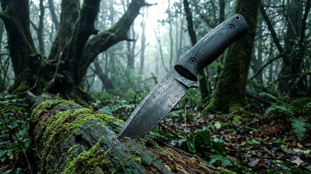 چاقوی دمشقی در طبیعت