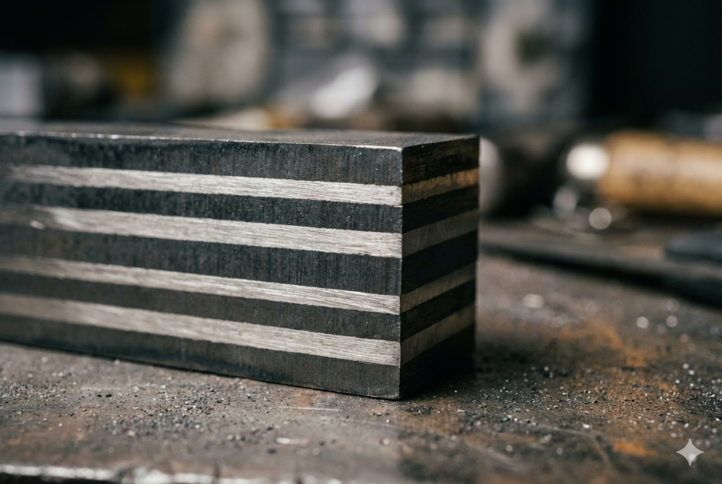 فرایند تولید چاقوی دمشقی