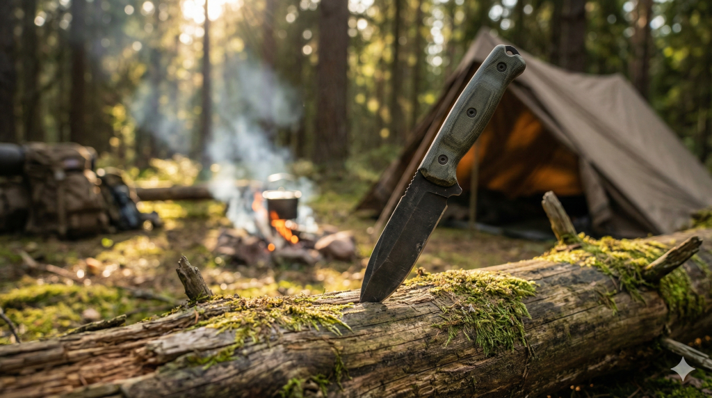 چاقوهای کمپینگ، بقا و بوشکرفت