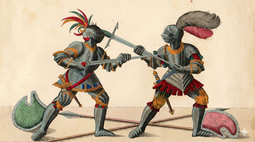 لانگ‌سورد (Longsword) و تکنیک نیم‌شمشیر